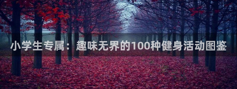 ug环球官网注册：小学生专属：趣味无界的100种健身活动图鉴
