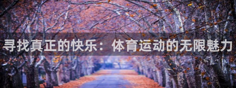 ug环球官网：寻找真正的快乐：体育运动的无限魅力